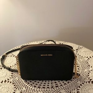 Michael Kors Black Cross Bag